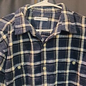 Men flannel shirt by Sonoma